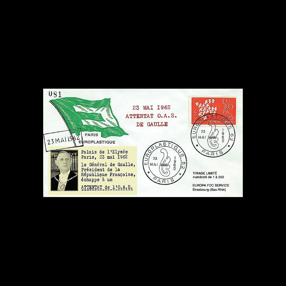 FD27 : 1962 - le Général de Gaulle échappe à un attentat de l'OAS