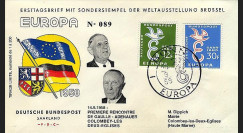 EU7-COL2B : 1958 - Rencontre de Gaulle-Adenauer à Colombey