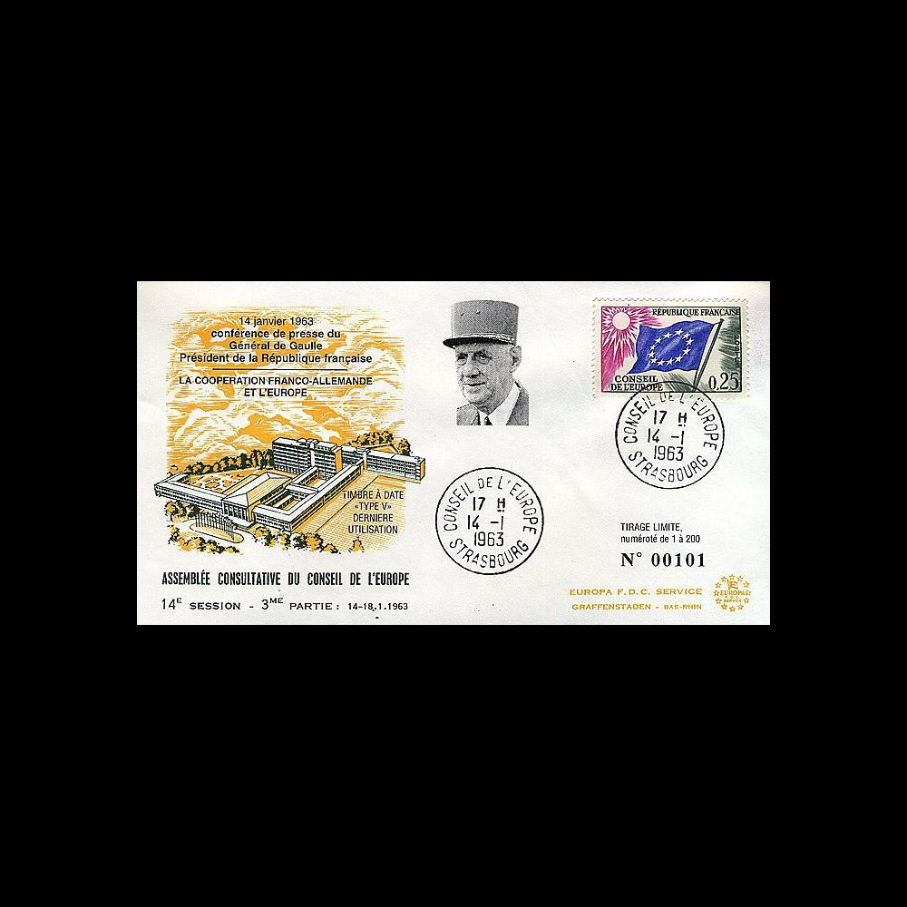 CE14 III T1 : 1963 Coopération franco-allemande et Europe - de Gaulle