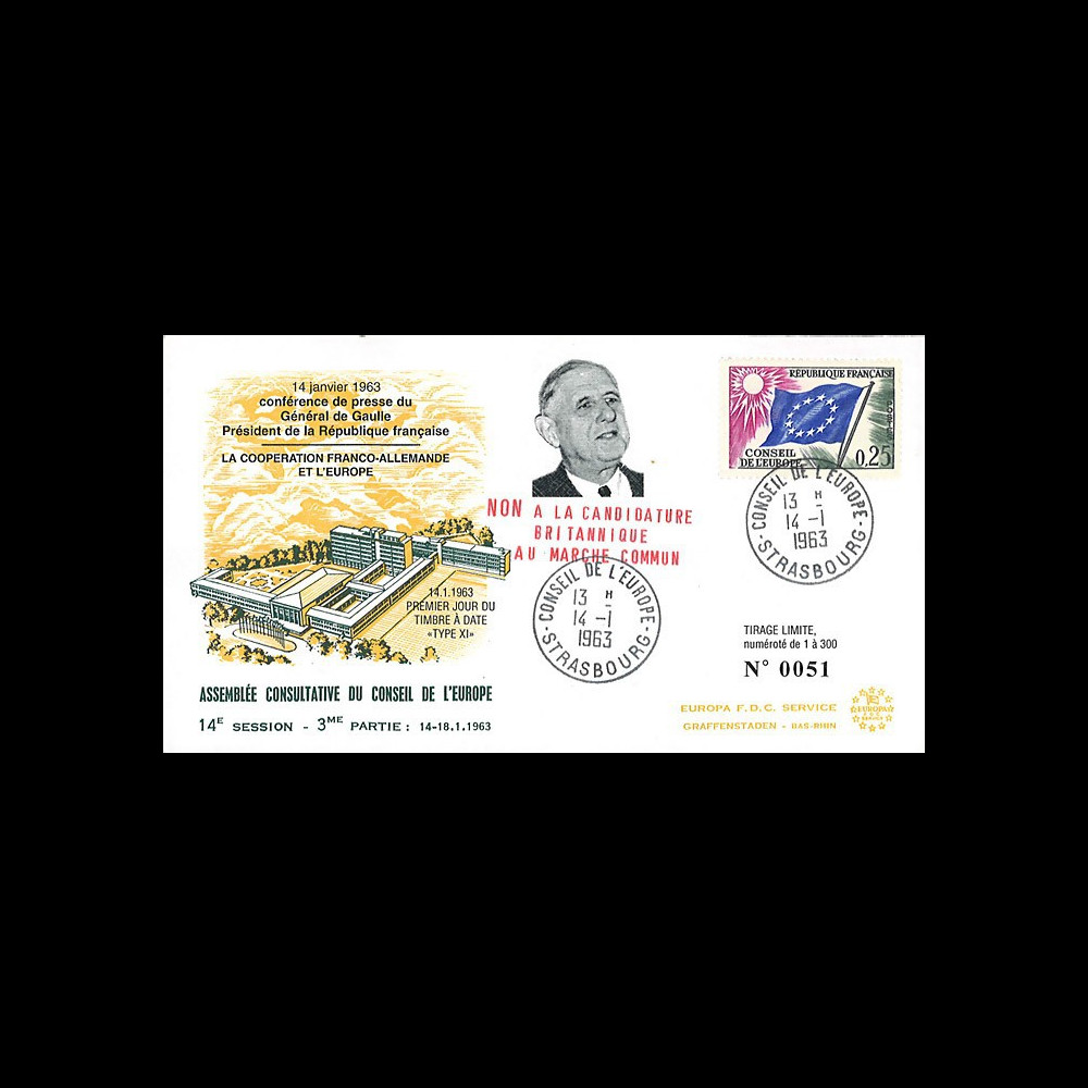 CE14 III T2 : 1963 Coopération franco-allemande et Europe - de Gaulle