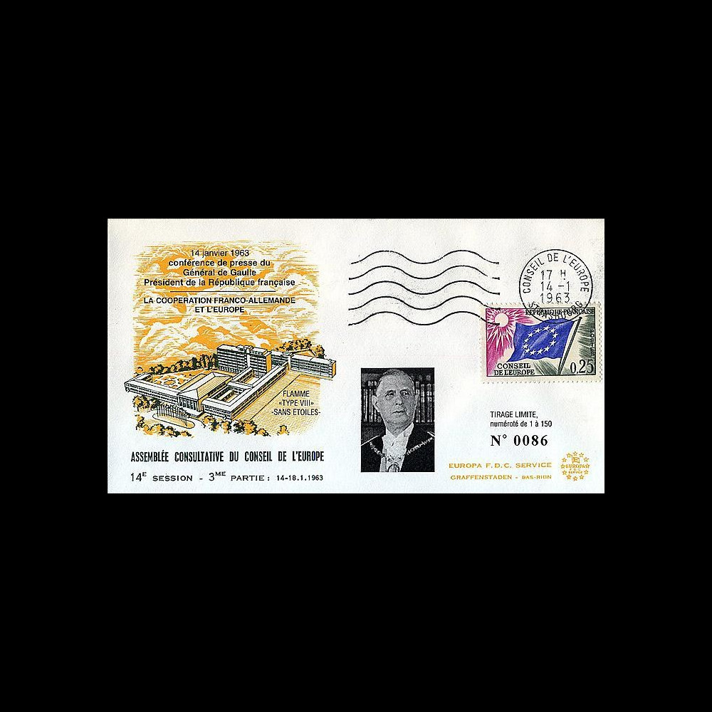 CE14 III T3 : 1963 Coopération franco-allemande et Europe - de Gaulle