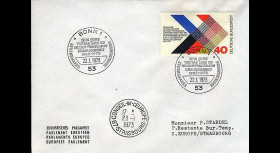 FE24cL : 1973 - 10 ans Traité de l'Elysée - de Gaulle et Adenauer