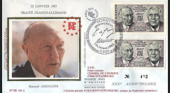 PE150A : 1988 - 25 ans Traité de l'Elysée - de Gaulle et Adenauer