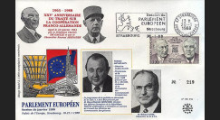 PE151 : 1988 - 25 ans Traité de l'Elysée - de Gaulle et Adenauer
