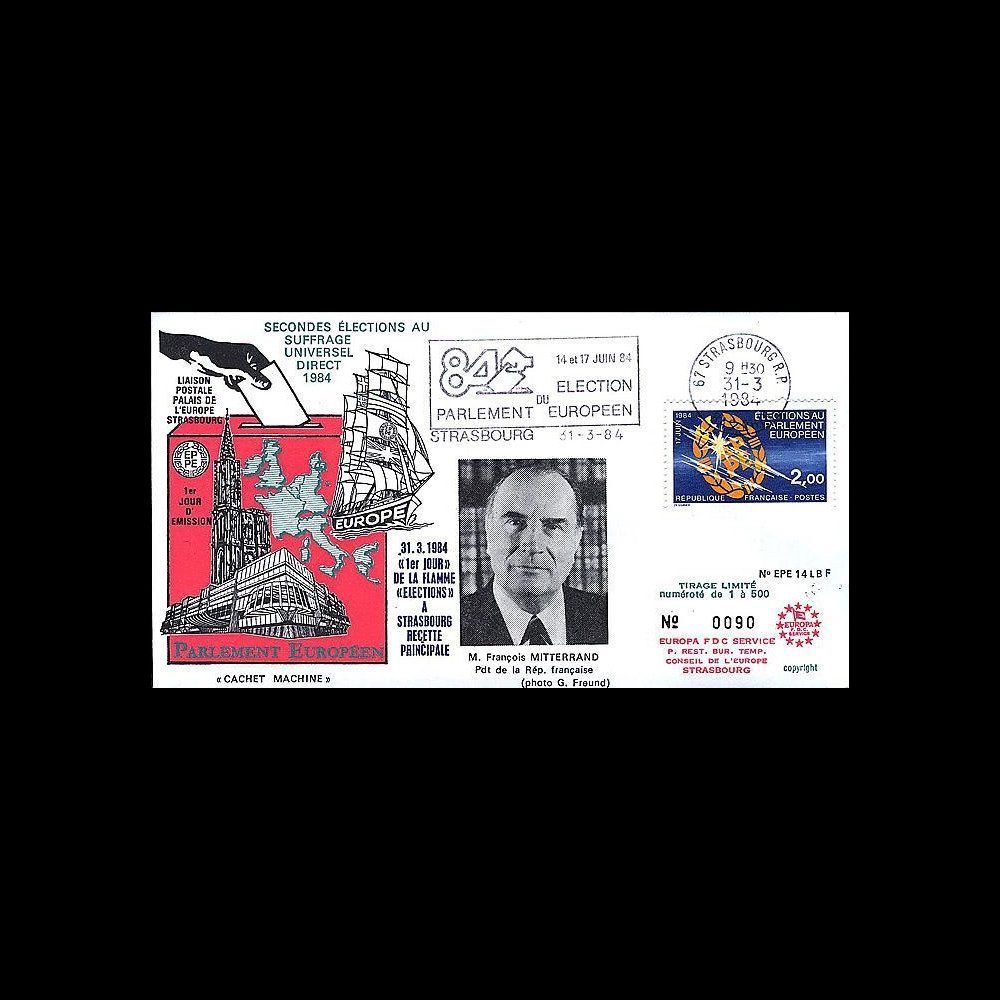 EPE14LBF : 1984 - Elections au Parlement européen - Mitterrand
