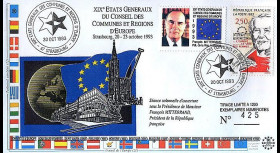EG93 : 1993 : XIXe Etats Généraux du CCRE - Mitterrand