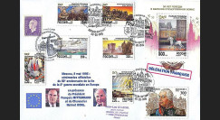 PE306-1-2 : 1995 - 50 ans fin 2nde Guerre Mondiale - Mitterrand - Kohl