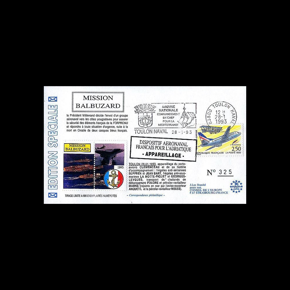 BALB 1 : 1993 - Mission Balbuzard - Guerre en ex-Yougoslavie BALB 1 : 1993 - Mission Balbuzard - Guerre en ex-Yougoslavie