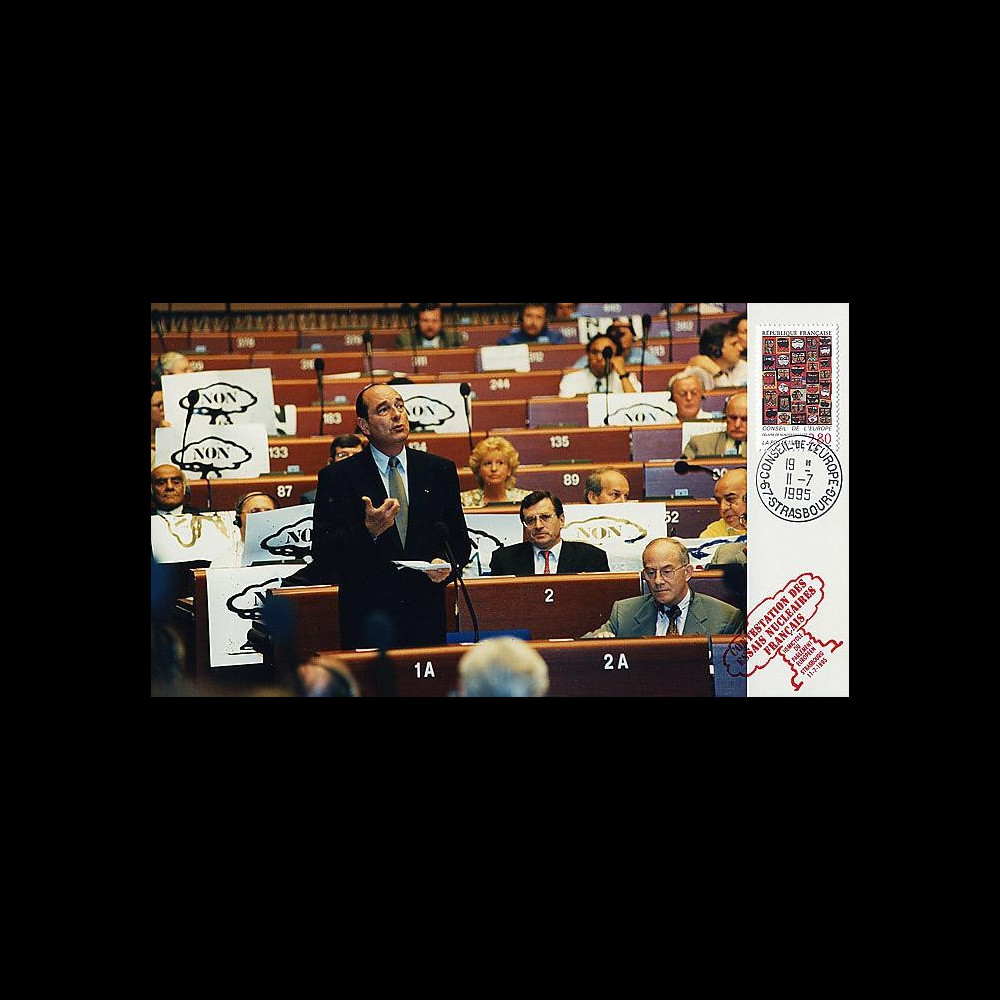 PE307P T1 : 1995 - Reprise des essais nucléaires français - Chirac PE307P T1 : 1995 - Reprise des essais nucléaires français - Chirac