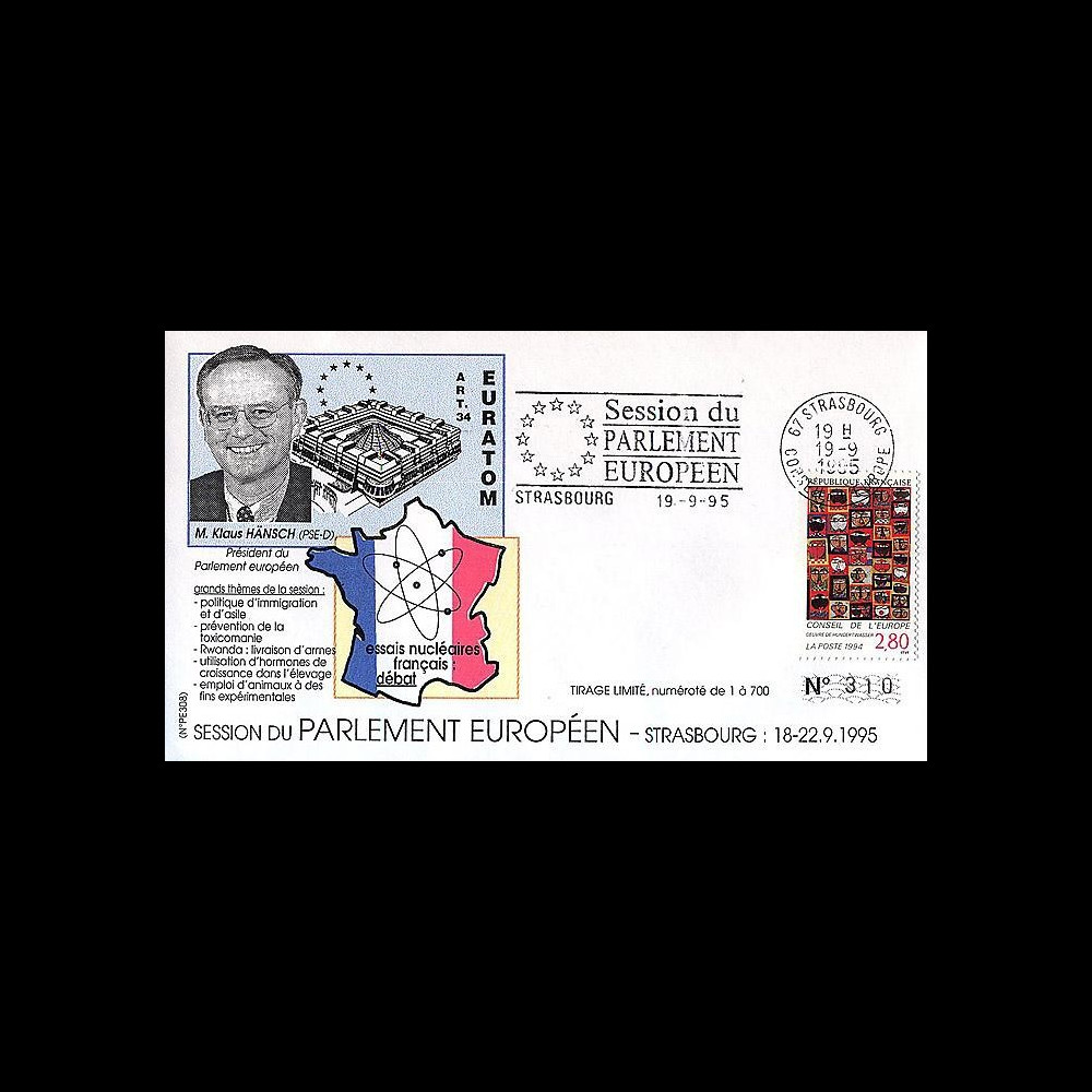 PE308 : 1995 - Débat sur la reprise des essais nucléaires français