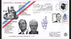 AJA98-2 : 1998 - Hommage au Préfet Erignac - Chirac et Jospin