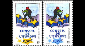 CE54-NF : 18.10.2003 Timbres de service du Conseil de l'Europe