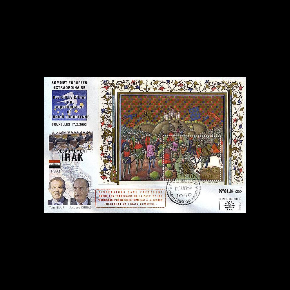 PE462 : 2003 - Réunion de crise sur le désarmement de l'Irak PE462 : 2003 - Réunion de crise sur le désarmement de l'Irak