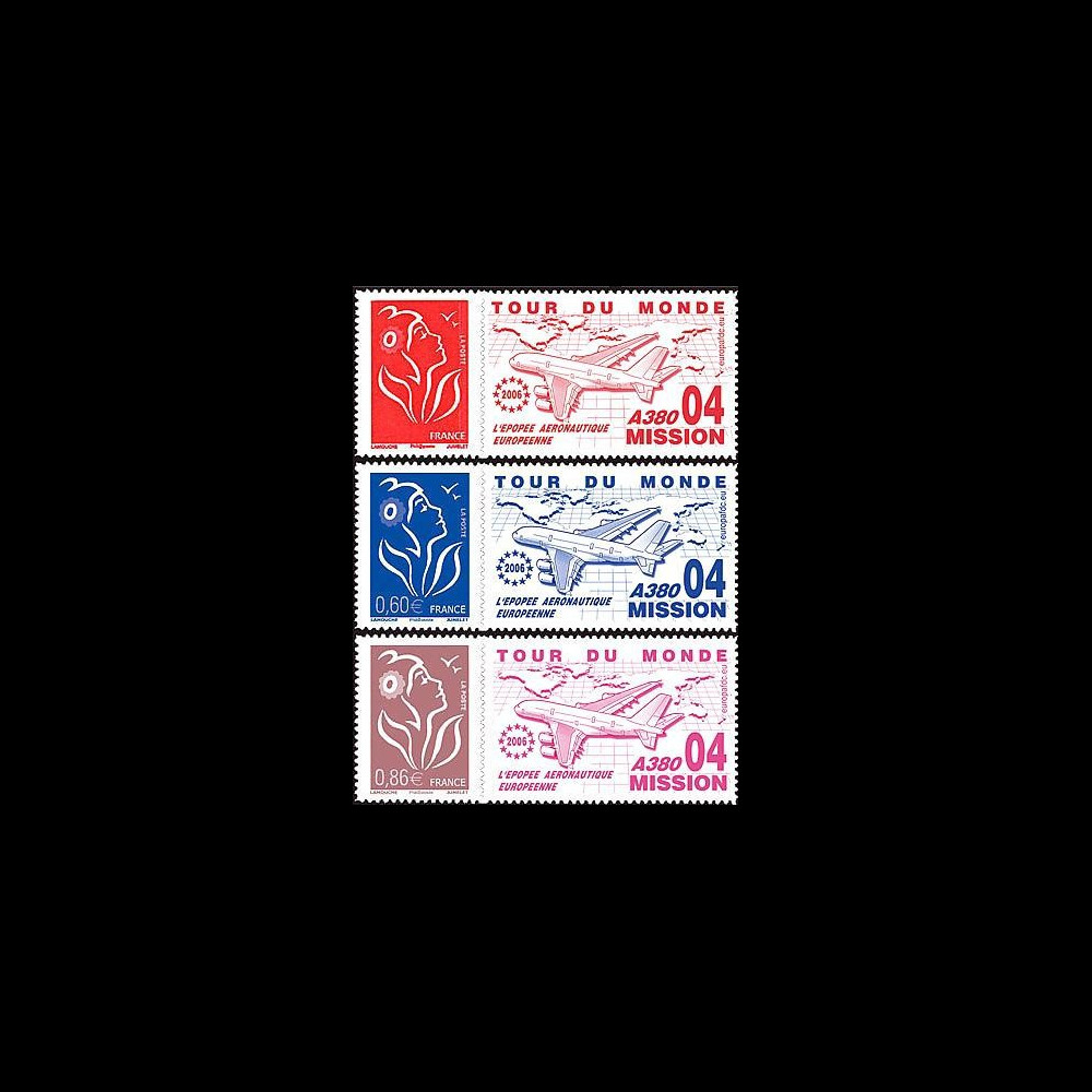 A380-34N1-3 : 2006 - TPP France - A380 Mission 04 : Tour du Monde