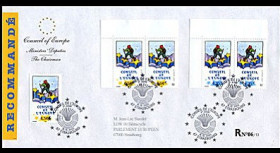CE54-PJa : 18.10.2003 1er Jour des TP du Conseil de l'Europe RECO