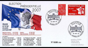 EP07-1 : 2007 - Elections présidentielles 2007 - 1er Tour