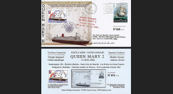 QM2-4 : 2004 - Courrier naval posté à bord du Queen Mary 2