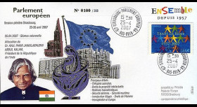 PE537 : 2007 - Visite officielle du Pdt de l'Inde