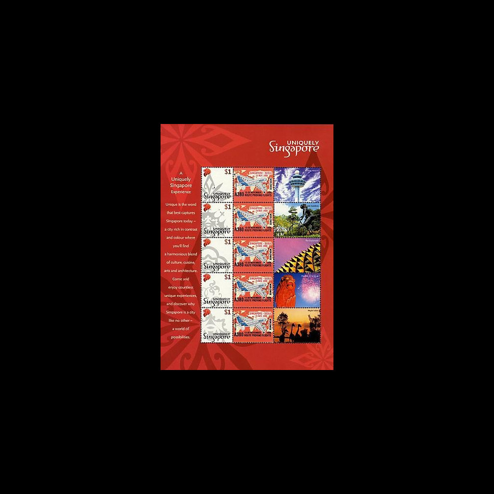 A380-29F1 : 2006 - A380 Tour du Monde - Mission 01 Singapour