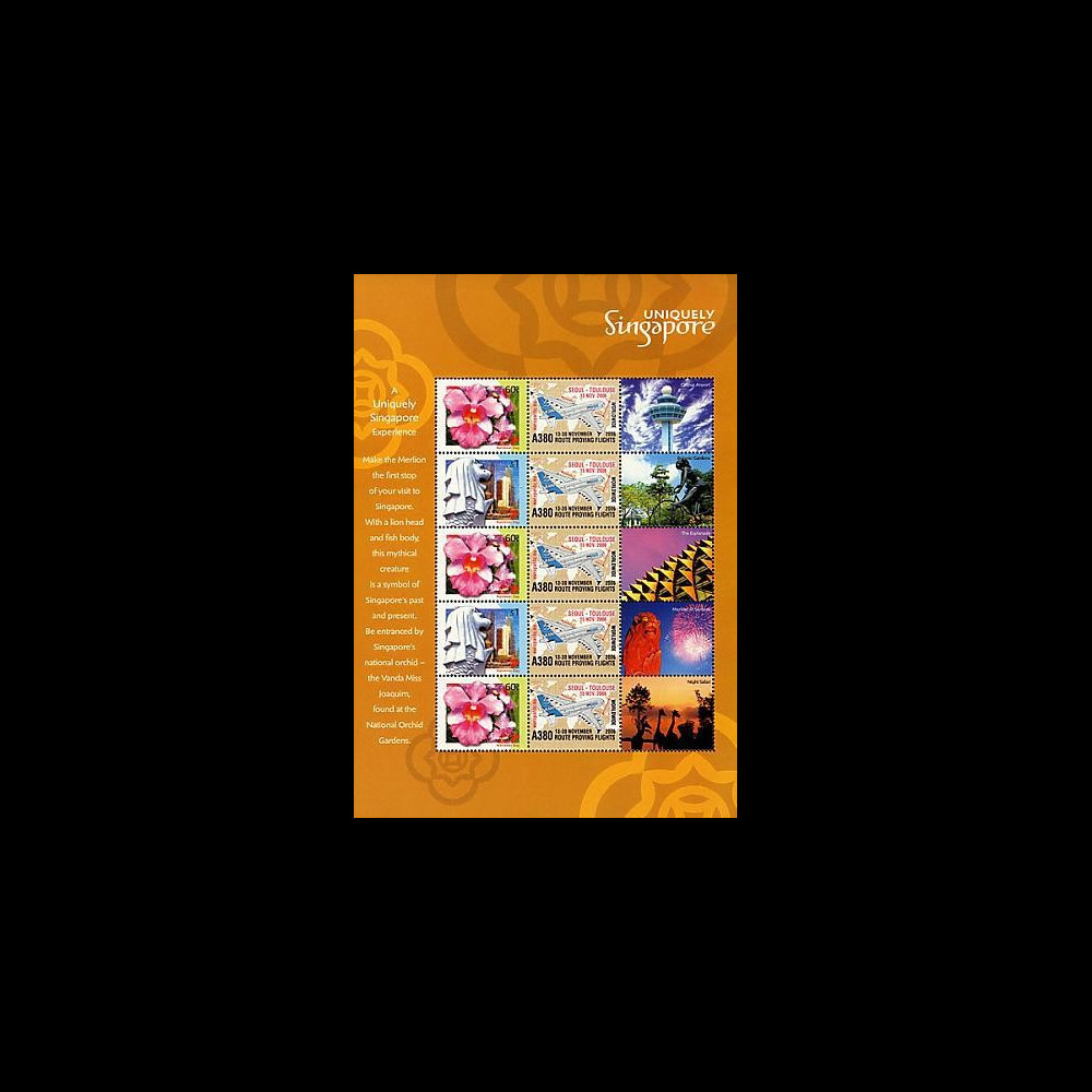 A380-29F2 : 2006 - A380 Tour du Monde - Mission 01 Singapour