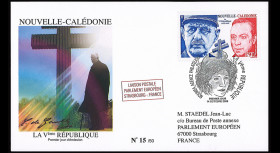 REP08-NC FDC New Caledonia...