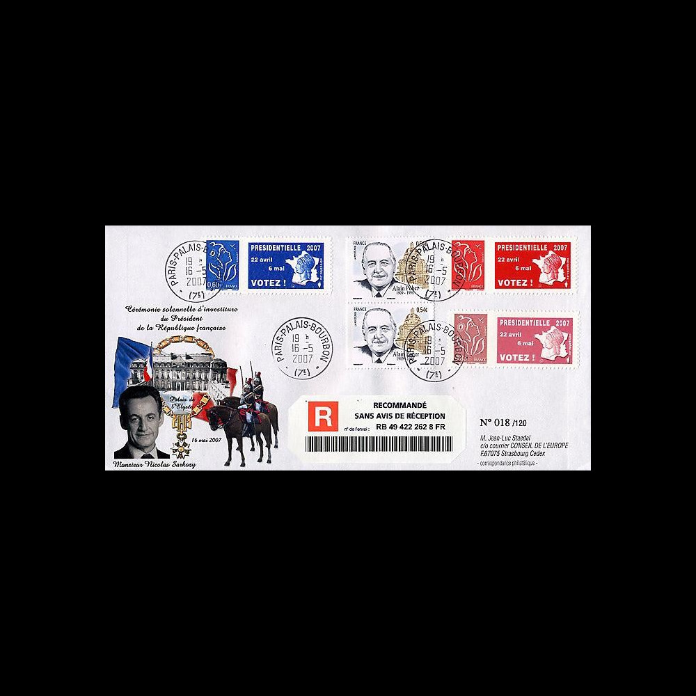 EP07-3R : 2007 - Reco présidentielles 2007 - Investiture M. Sarkozy