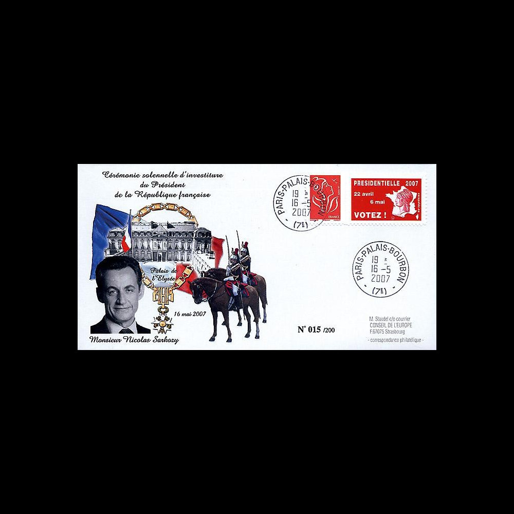 EP07-3a : 2007 - Elections présidentielles 2007 - Investiture