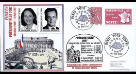 EP07-2b : 2007 - Présidentielles 2007 - 2e Tour Royal - Sarkozy