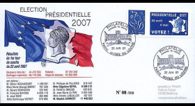 EP07-1a : 2007 - Elections présidentielles 2007 - 1er Tour