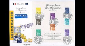PE445-2A : 2002 - Reco 1er Jour TP 'Introduction de l'Euro' - France