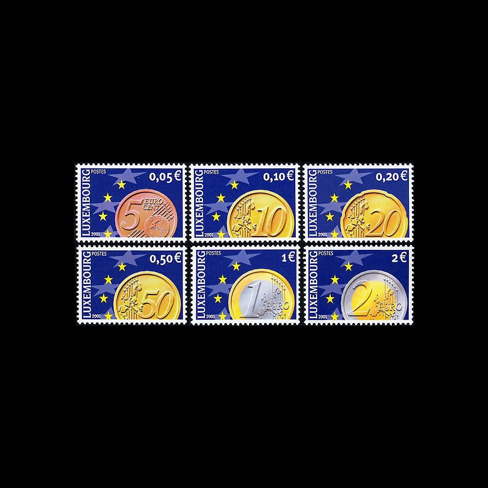 PE445-3NF : 2002 - TP Luxembourg pour l'introduction de l'Euro