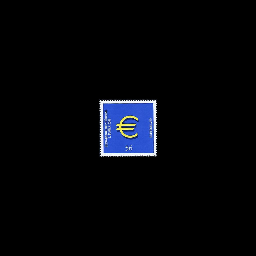 PE445-5NF : 2002 - TP Allemagne pour l'introduction de l'Euro