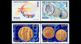 PE445-10NF : 2002 - TP Italie pour l'introduction de l'Euro