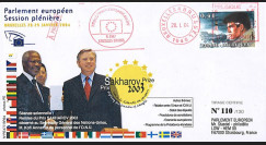 BR64 : 2004 - FDC Parlement européen "Remise du Prix Sakharov 2003 à l'ONU - Kofi Annan"