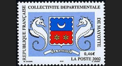 PE445-16NF : 2002 - TP Mayotte pour l'introduction de l'Euro