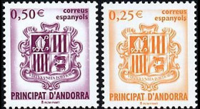 PE445-17NF : 2002 - TP Andorre (Espagne) pour l'introduction de l'Euro