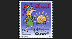 PE445-18NF : 2002 - TP Aland (Finlande) pour l'introduction de l'Euro