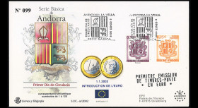 FDC Andorre Espagnol...
