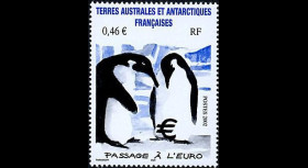 PE445-23NF : 2002 - TP TAAF pour l'introduction de l'Euro