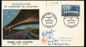 Timbre gravé - FDC France...