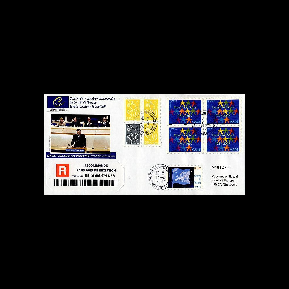 CE58-IIa : 2007 - Discours de M. Yanoukovytch