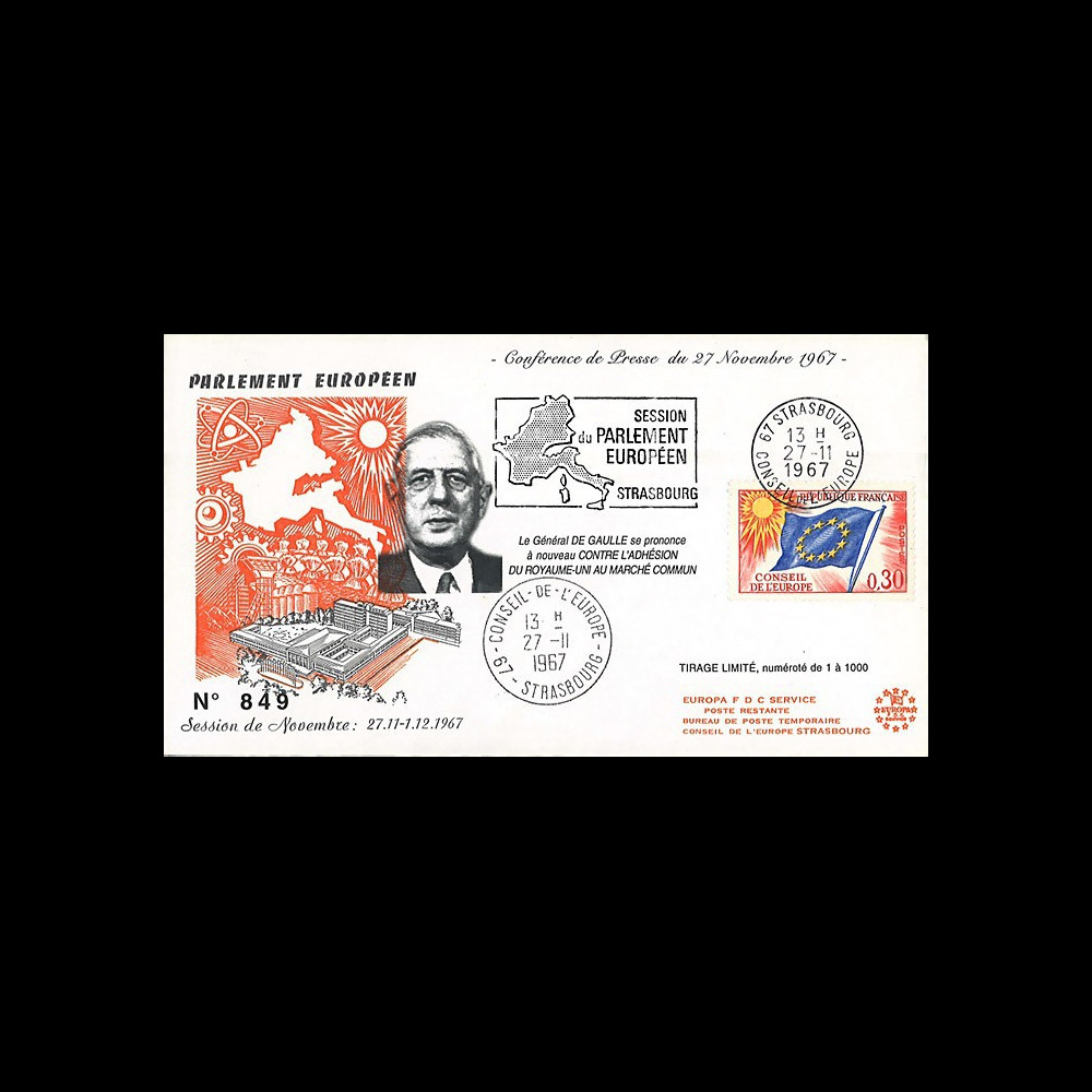 AP67 : 1967 - Conférence de presse du Général de Gaulle