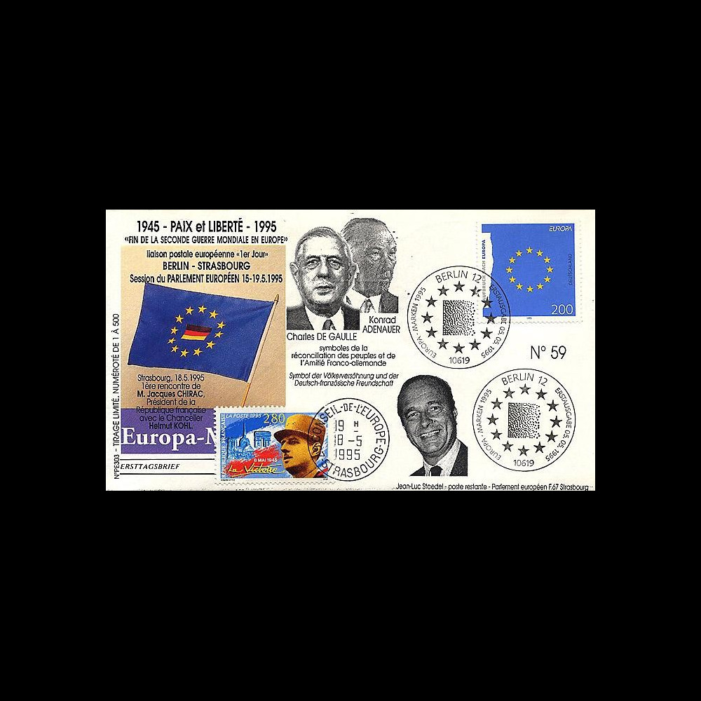 PE304 T2 : 1995 - 50e anniversaire de la Victoire du 8 mai 1945