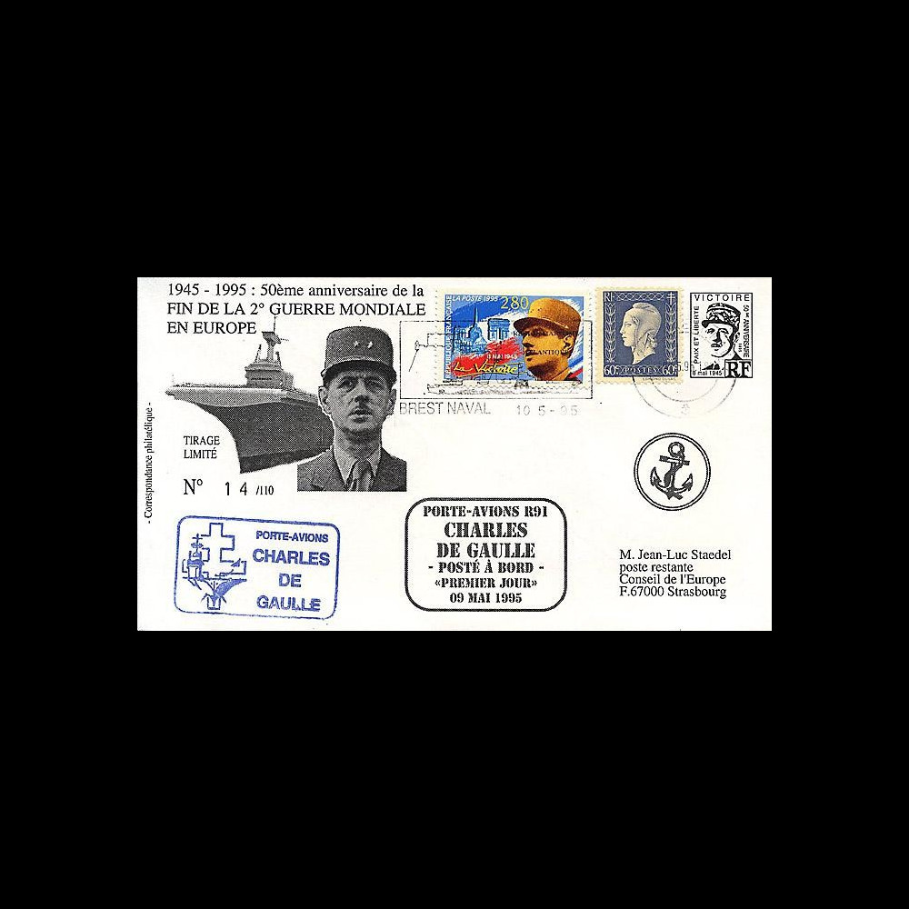 NAV46 : 1995 - 50e anniversaire de la fin de la 2e Guerre Mondiale