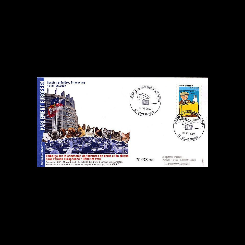 PE540 : 2007 - Commerce de fourrures de chats et de chiens PE540 : 2007 - Commerce de fourrures de chats et de chiens