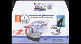 FDC France - GB 2003...