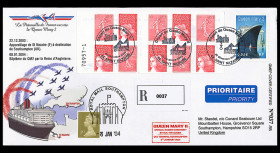 REGISTERED cover France -...