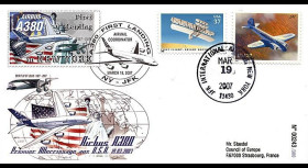 A380-45 T3 : 2007 - 1er atterrissage de l'A380 aux Etats-Unis