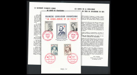 RED CROSS Diptych, French...