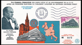 FDC France 1979 "1st EEC...